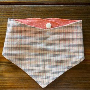 Handmade infant bandana bib
